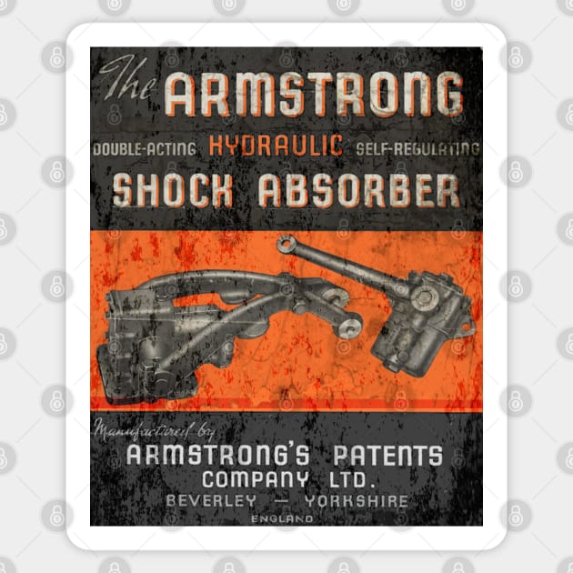 Armstrong Lever Sticker by Midcenturydave